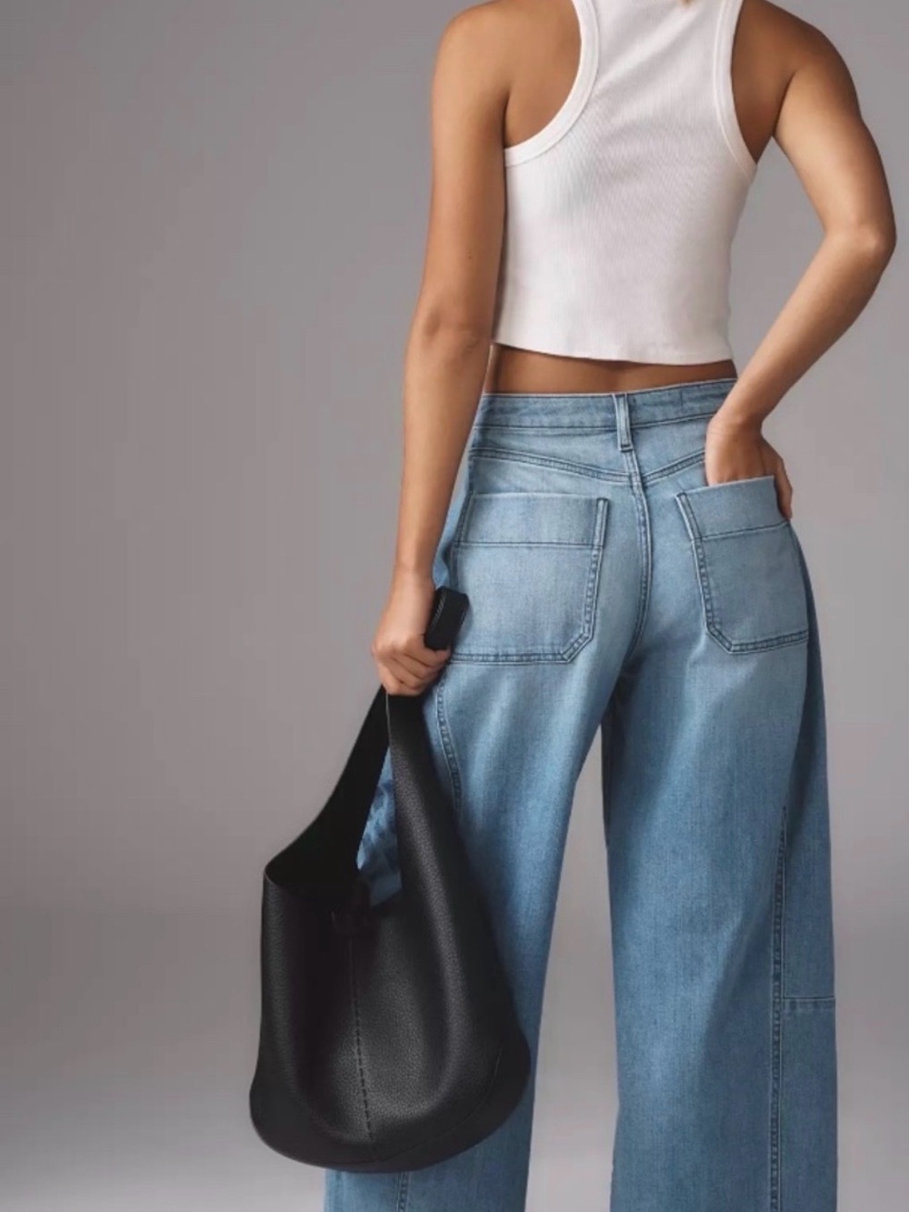 Anthropologie Pilcro Mid Rise Kenna Barrel jeans 25 - Picture 4 of 10